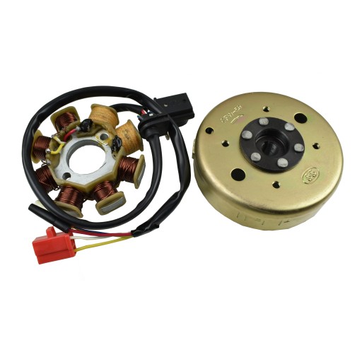 ISKROWNIK CEWKI SKUTERY 4T MAGNETO,stator DC STAL
