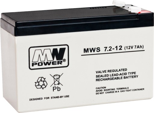 AKUMULATOR BEZOBSŁUGOWY UPS 12V 7.2Ah (wymiar 7Ah, 7.5Ah, 9Ah, 10Ah)