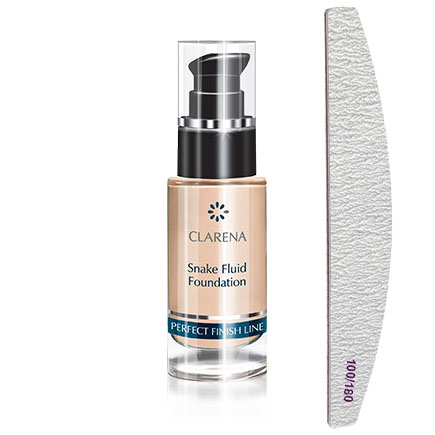 CLARENA FLUID SNAKE FLUID FOUNDATION GOLDEN TAN
