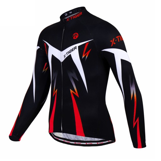 Bluza Kolarska Męska Z Ociepleniem Termoaktywna Wygodna Stylowa X-Tiger M