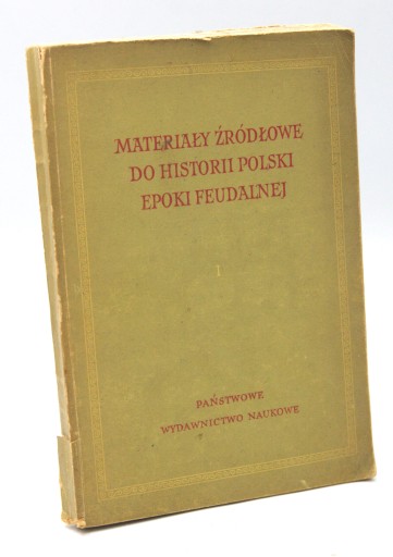 materiały źródłowe do historii Polski Słowiańszczyzna pierwotna