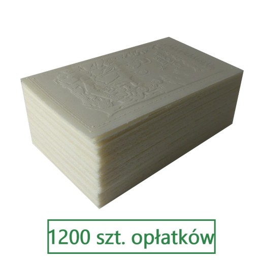 OPŁATEK WIGILIJNY OPŁATKI WIGILIJNE 20 DUŻE KOPY 1200 szt.