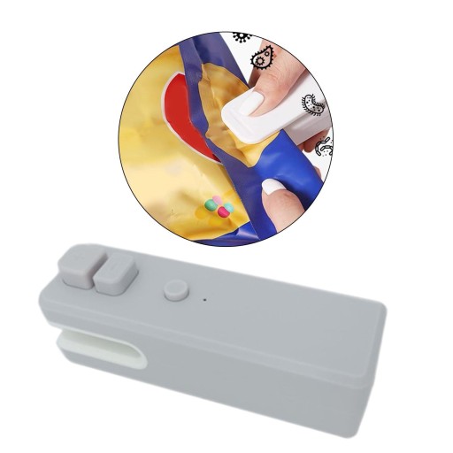 Przenośna mini zgrzewarka USB z możliwością ładowania z magnesem 2 w 1 w kolorze szarym