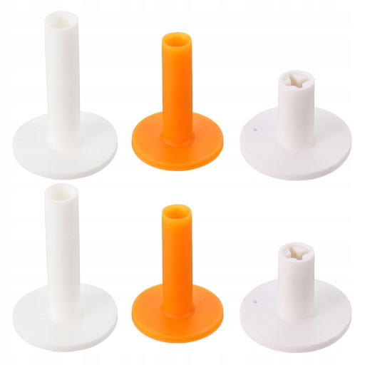 6pcs gumowe koszulki prowadzące gumowe koszulki do