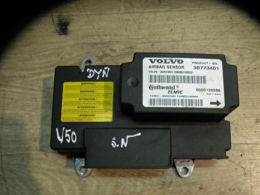 Volvo S40 II V50 C30 Sensor Moduł Airbag