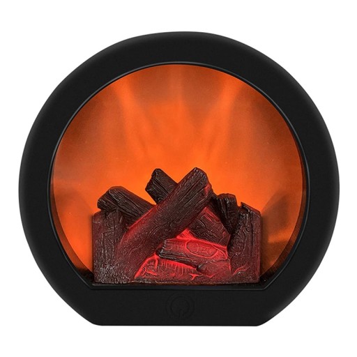 Flameless LED Fireplace Lantern Simulation LED Tab