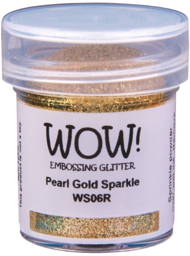 PUDER DO EMBOSSINGU z brokatem Wow! złoty