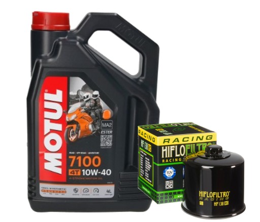 MOTUL 7100 FILTR HF138RC SUZUKI GSF1250 GSF 07-16