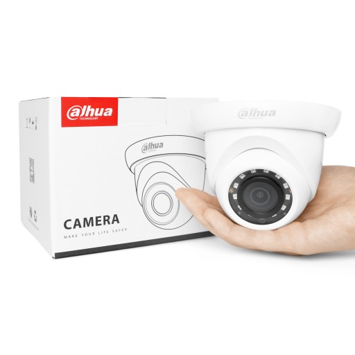 MONITORING DOMU FIRMY KAMERA IP POE DAHUA 4MPX 2,8