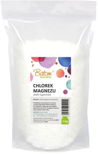 Płatki kąpielowe (CHLOREK MAGNEZU) 1 kg Batom