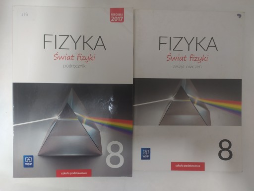 Świat fizyki 8 Podręcznik + Zeszyt ćwiczeń