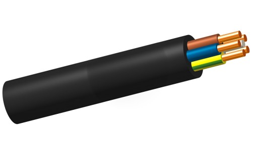 Przewód KABEL Ziemny YKY 5x10 MIEDŹ na metry