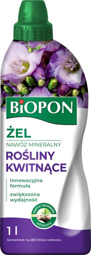 ŻEL NAWÓZ MINERALNY DO ROŚLIN KWITNĄCYCH 1L