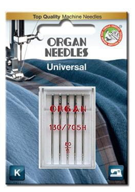 3102 -Igły półpłaskie ORGAN uniwersalne rozmiar 80