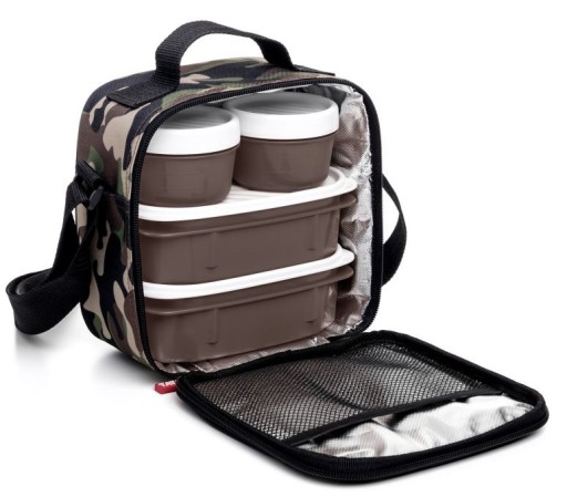 Torba Termiczna 4x pojemnik BEZ BPA Lunchbox Moro