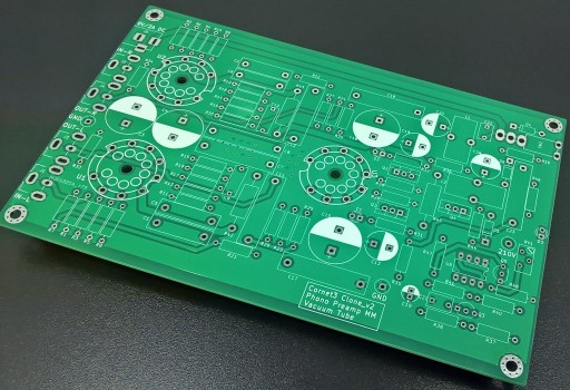 Płytka PCB przedwzmacniacz RIAA – Cornet3 klon
