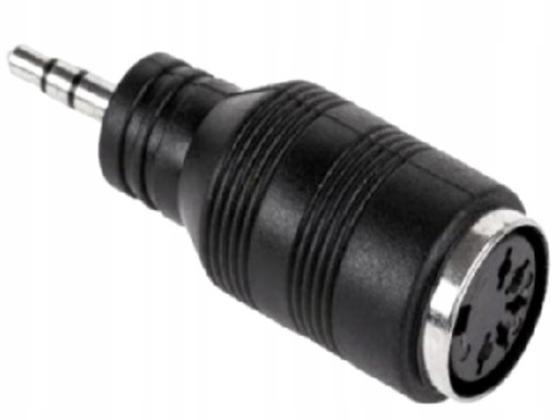 Przejściówka DIN 5 gniazdo - Jack Wtyk 3,5mm