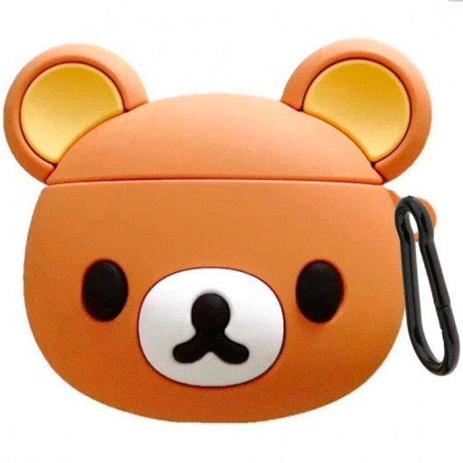 ETUI AIRPODS 1 2 SŁUCHAWKI POKROWIEC USZATEK MIŚ