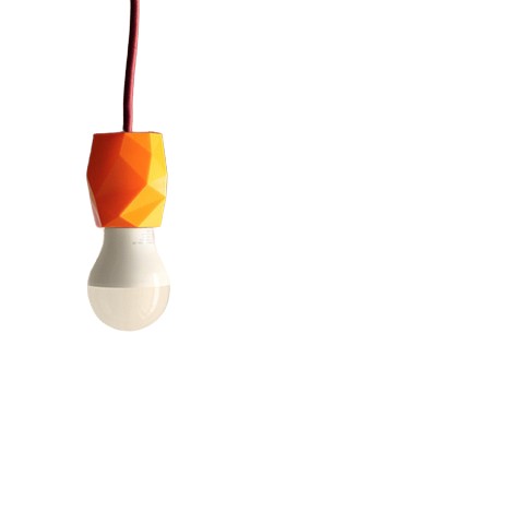 Oprawka Lampa Kolor pomarańczowy salon kuchnia