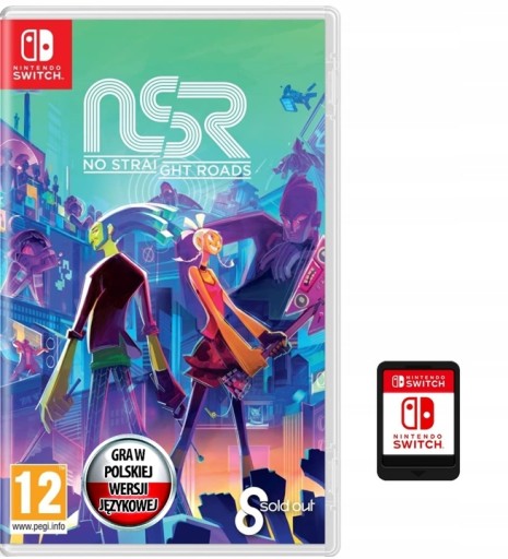 NO STRAIGHT ROADS NSR Nintendo Switch - PL - NOWA