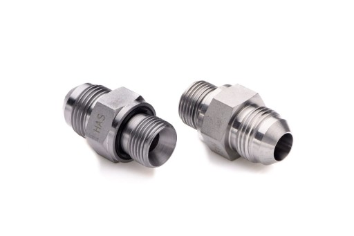 Nypel redukcyjny 1/2'' - 7/8'' UNF JIC stalowy złą