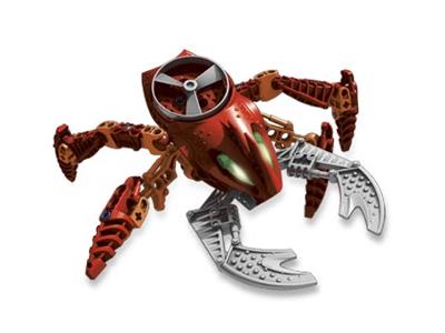 Klocki LEGO Bionicle 8742 Visorak Vohtarak używane Robot Zestaw Kompletne