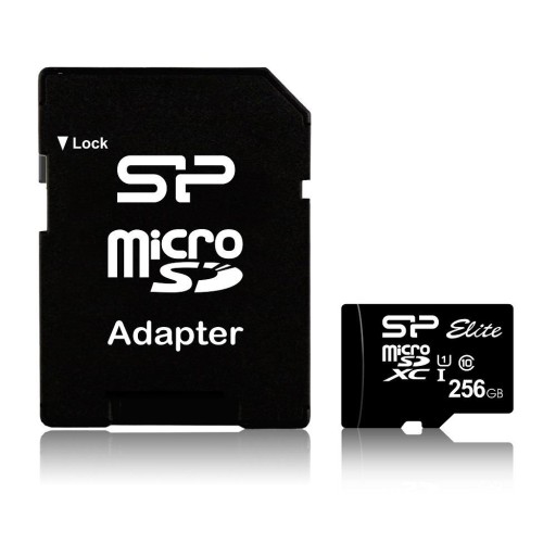 Karta pamięci microSDXC Silicon Power Elite 256GB Class 10, UHS-I, U1