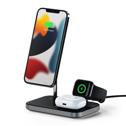 SATECHI Ładowarka Magnetyczna 3w1 Iphone Magsafe