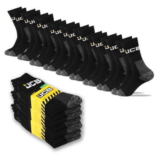 JCB Skarpety Robocze Męskie 9 par 44/47