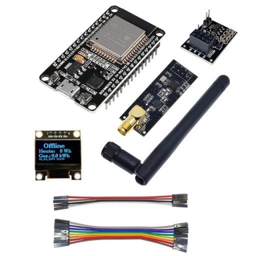 OpenDTU For Hoymiles DIY Kit Display SSD1306 ESP32 NRF24L01 Antenne Socket