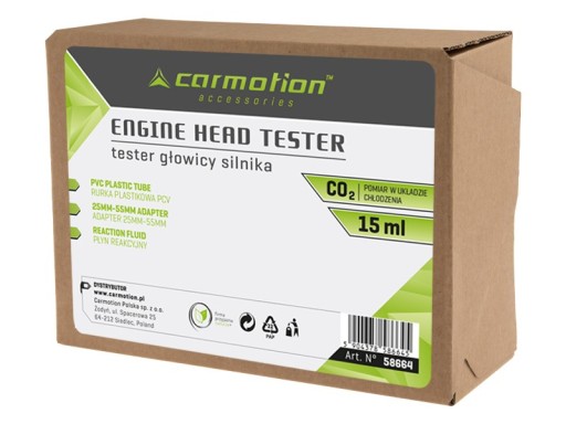 TESTER SZCZELNOŚCI USZCZELKI GŁOWICY + PŁYN 15ML