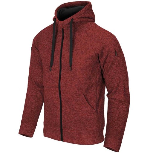 Bluza Helikon Covert Tactical Hoodie z kapturem Czerwona L