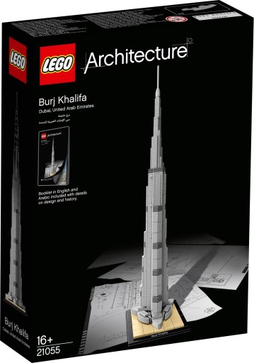 LEGO Architecture 21055 Klocki LEGO Architecture Burj Khalifa 21055