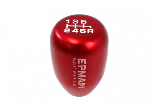 GAŁKA ZMIANY BIEGÓW ALUMINIOWA 6B UNIWERSALNA RED