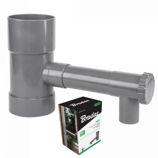 Zbieracz Łapacz wody deszczowej z zaworem 100mm
