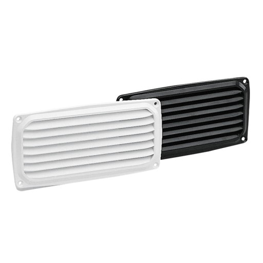 KRATKA WENTYLACYJNA PCV 200X100 MM BIAŁA DO ŁODZI
