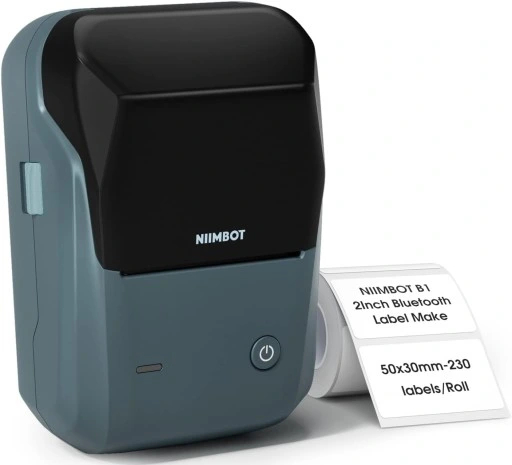 Drukarka termiczna etykiet termicznych samoprzylepnych B1 NiiMbot Bluetooth