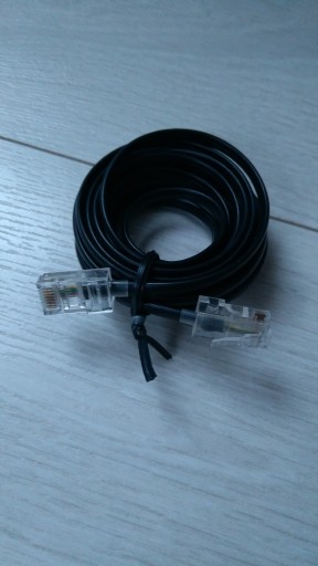 Kabel LAN sieciowy internetowy 3m czarny
