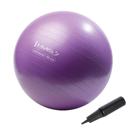 PIŁKA GIMNASTYCZNA REHABILITACYJNA FITNES HMS 65CM