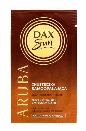 DAX Samoopalacz chusteczka ARUBA