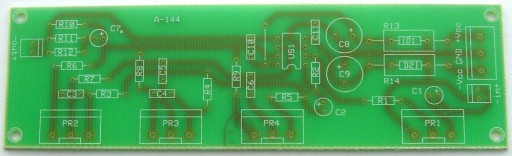 A-144pcb. Płytka przedwzmacniacza mono.