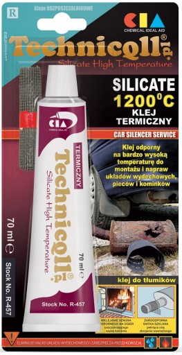 KLEJ TERMICZNY 1200°C 70 ml. TECHNICQLL R-457