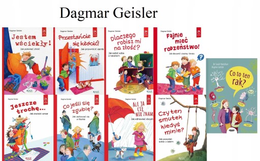 Dagmar Geisler pakiet 9 książek