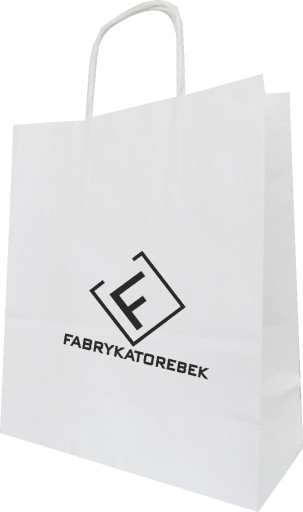 TORBA PAPIEROWA Z TWOIM LOGO A5 18X8X21 100 SZT