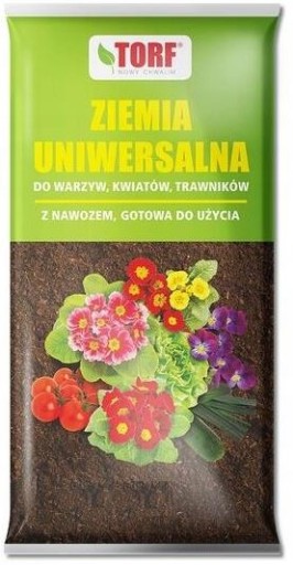 Ziemia UNIWERSALNA do WARZYW i KWIATÓW 80L