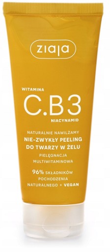 ZIAJA WITAMINA C.B3 Nie-zwykły peeling do twarzy w żelu 100 ml