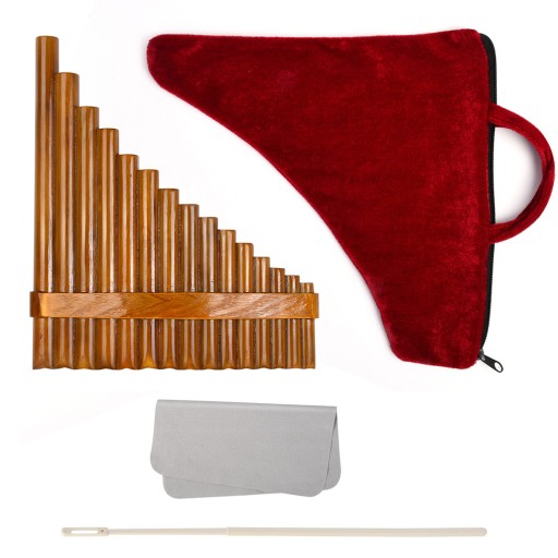 Pan Flute Musical Gear F-key Instrumenty dęte