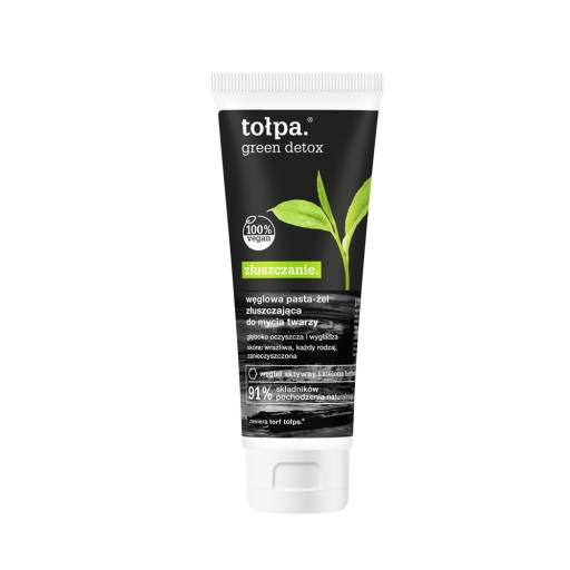 Tołpa Green Detox Węglowa pasta żel złuszczająca