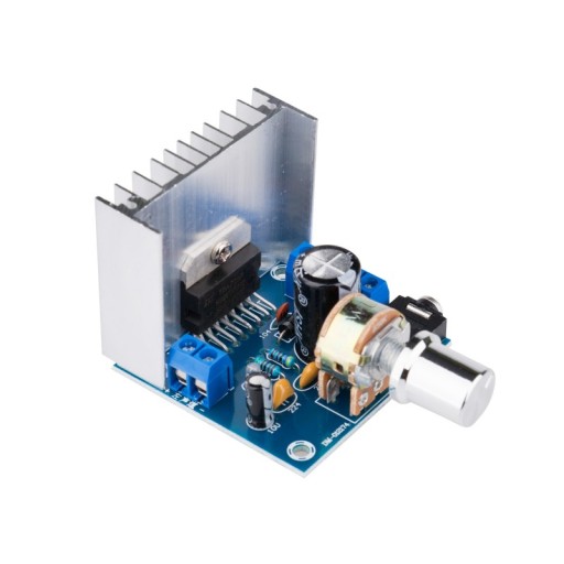 Moduł Wzmacniacz audio 2x15W 12V TDA7297 + GAŁKA