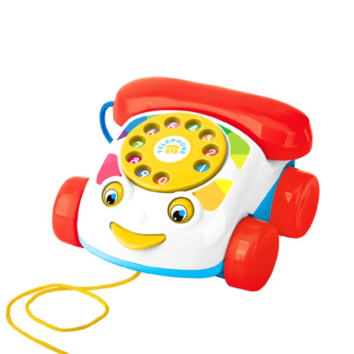 Telefon zabawka dziecięcy na kółkach